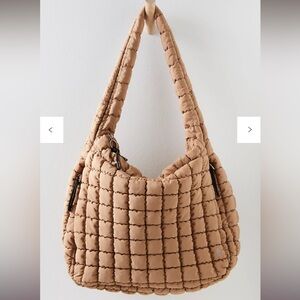 Free People Quilted Carryall Bag